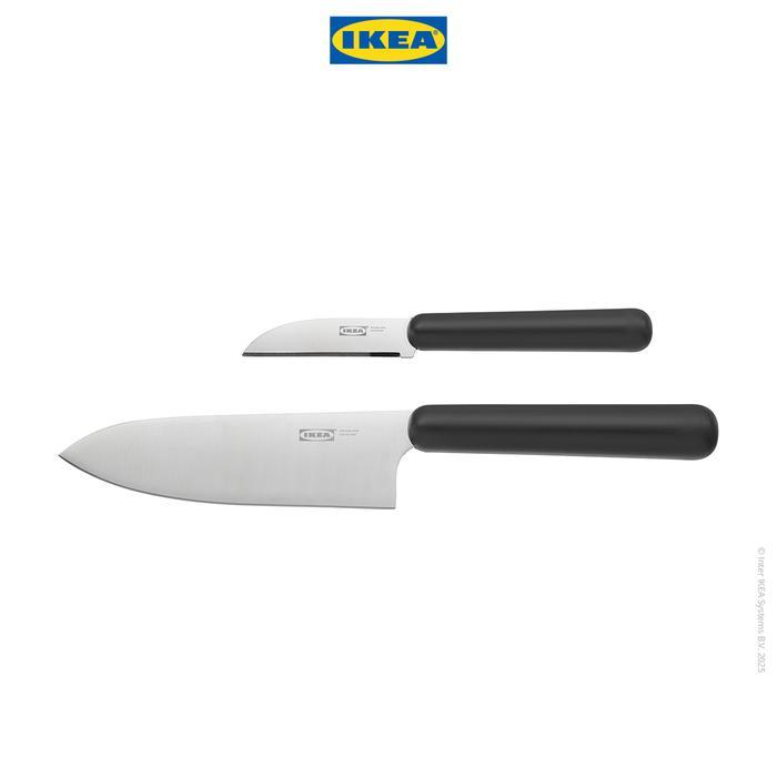 Ikea Fordubbla Pisau Tajam Set 2 Bilah Abu-Abu