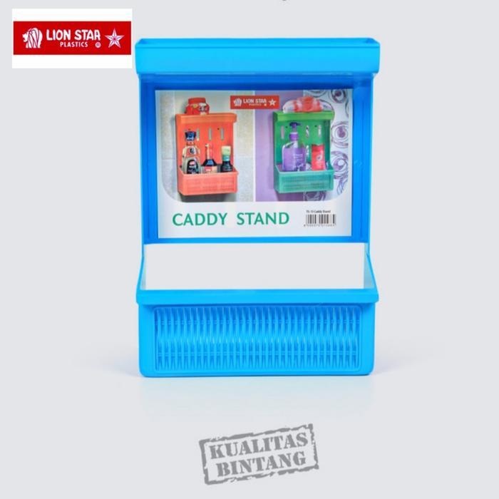RAK BUMBU/RAK SABUN SAMPO KAMAR MANDI CADDY STAND LION STAR