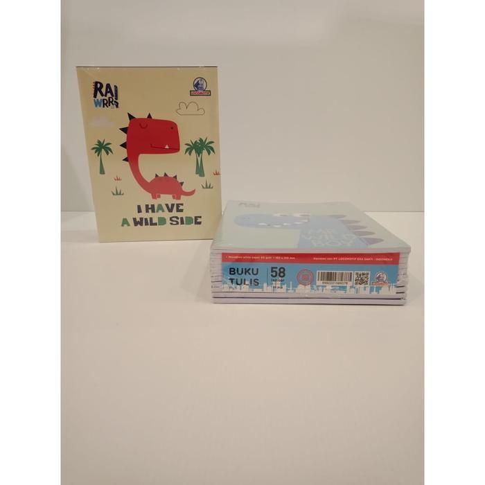BUKU TULIS SB 58 LOCOMOTIF