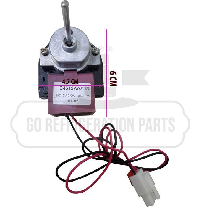 MOTOR FAN KULKAS DC LG / ELECTROLUX D4612AAA13