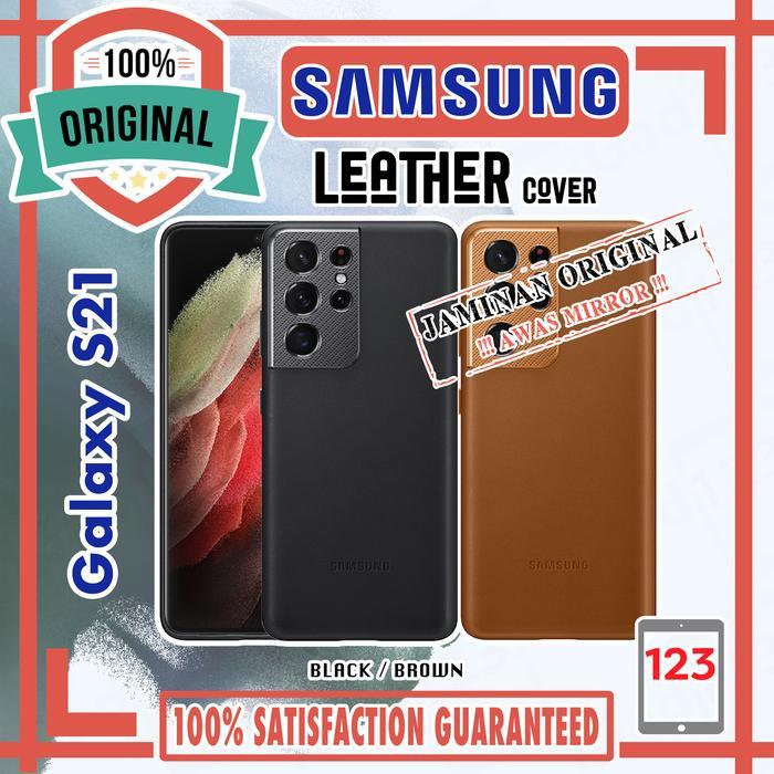 Case Samsung Galaxy S21 Plus S21 Ultra Samsung Leather Cover Original