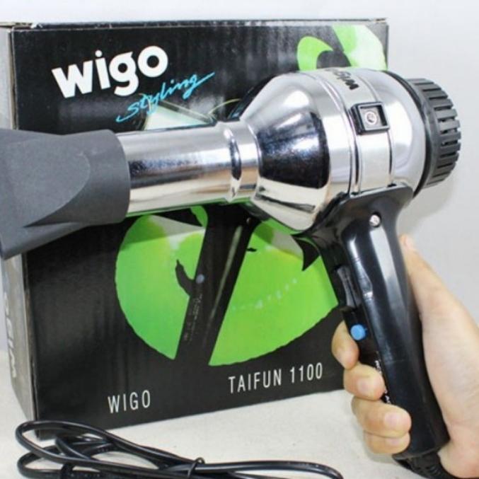 Wigo Hair Dryer Taifun 1100 Hijau Styling Pengering Rambut