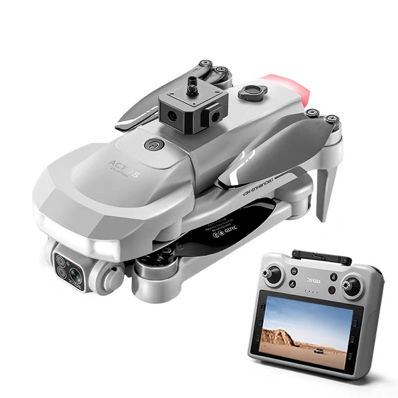 4DRC V34 Drone with Screen Remote Control GPS Professional 8k HD Camera Drone 5G WIFI Brushless