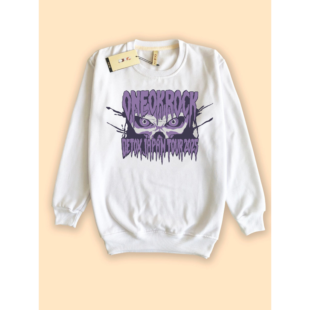Sweater Sweatshirt One ok rock Detox japan tour Jakarta