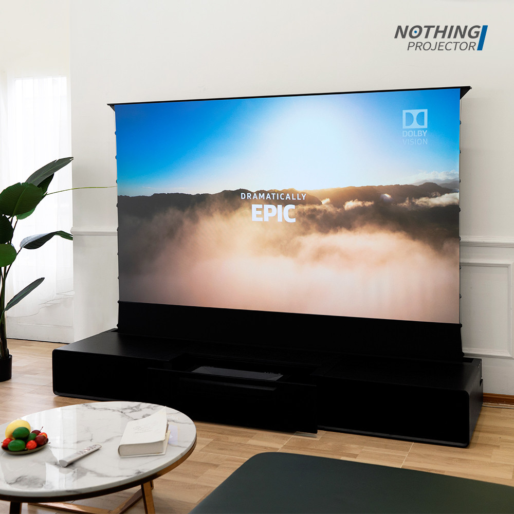 NP Free Sample Tv Stand Short Throw Laser Projector 4K Living Room Furniture Laser Tv Cabinet For