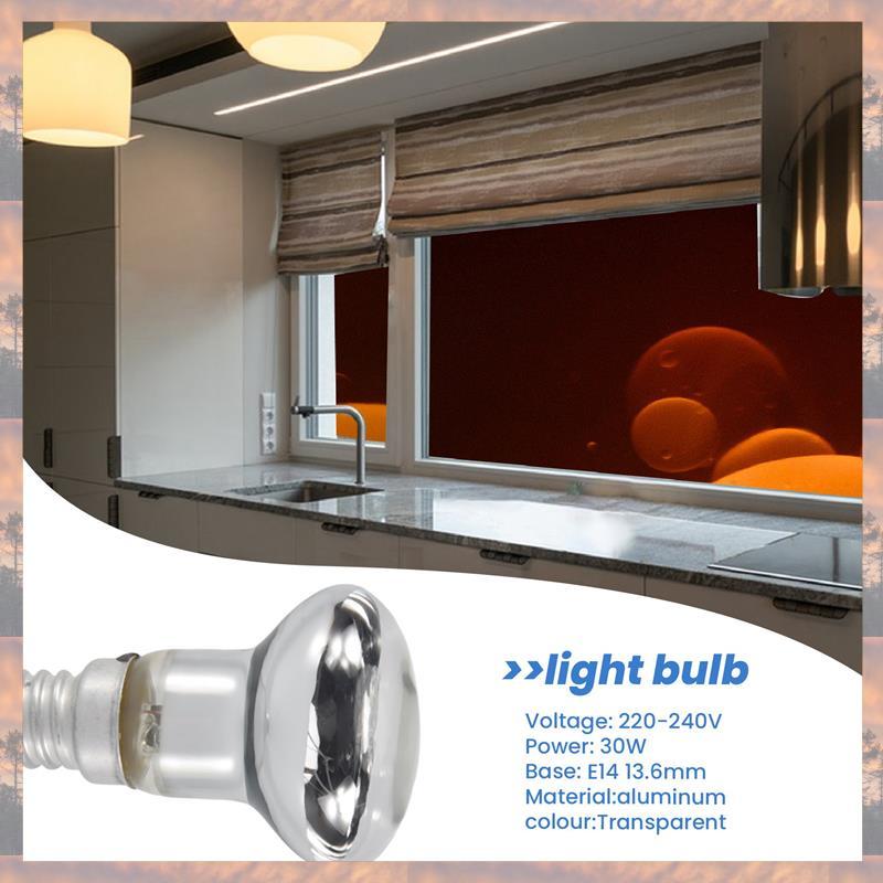 2025 Trend Replacement Lava Lamp E14 R39 30W Spotlight Screw In Light Bulb Clear Reflector Spot