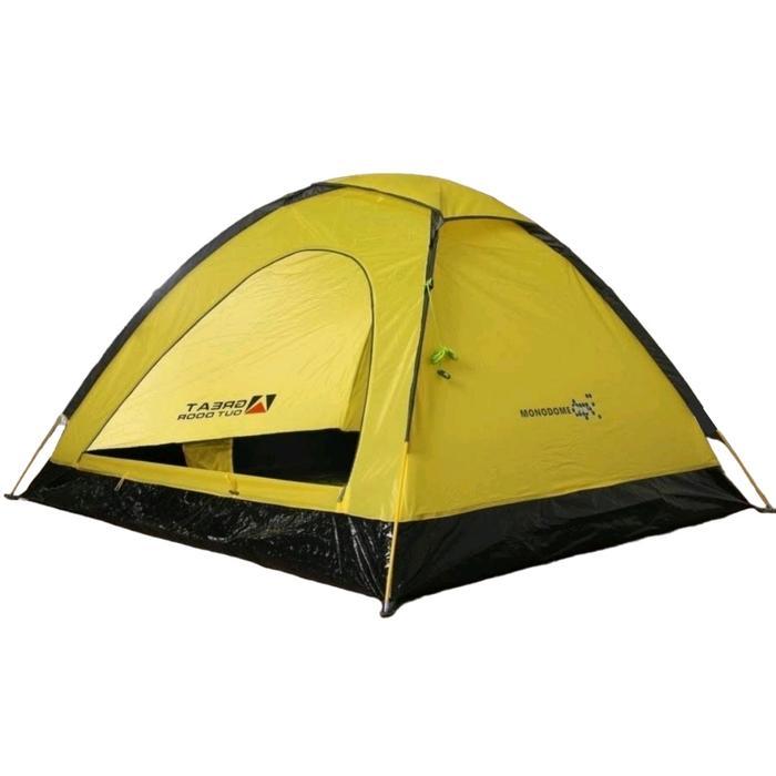 TENDA CAMPING ONE LAYER GREAT OUTDOOR MONODOME PRO TENT - YELLOW