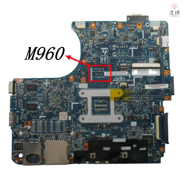 MBX-224 For Sony Vaio PCG-71211M VPCEB2G4E Notebook Motherboard M960 15 Inch DDR3 Mainboard 100%