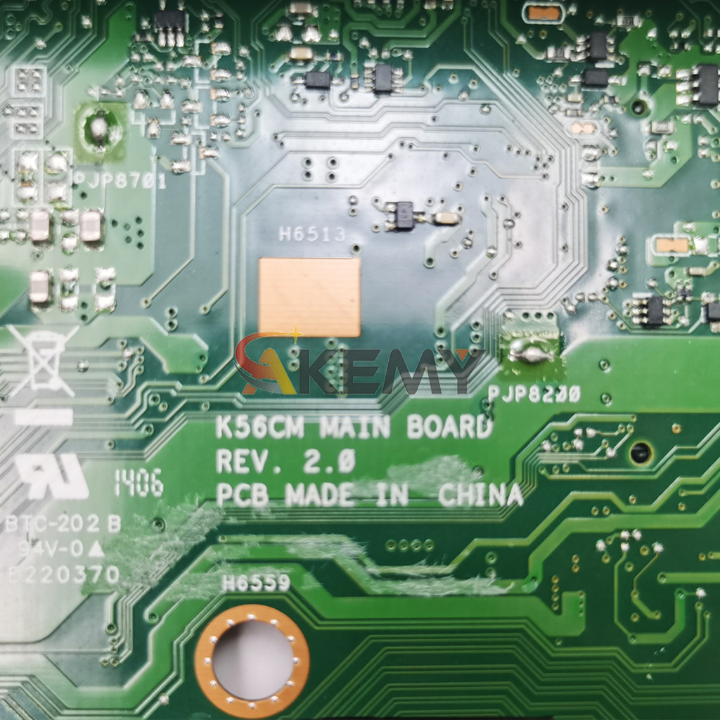 K56CM Laptop Motherboard For ASUS K56C K56CM K56CA K56CB S550C Notebook Mainboard With I3 I5 I7 CPU