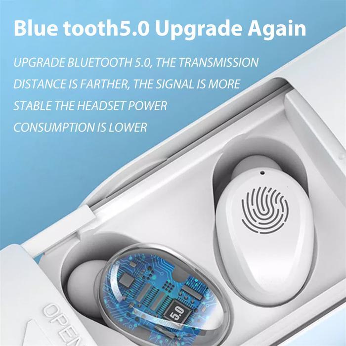Murah Rubenonsu ExclusiveJovitech 4 Fungsi Multifunction Headset Bluetooth Tws T64 With Mini Fan