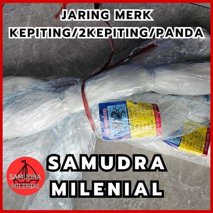 Murah Jaring Senar 028 100X100 Yoko (Mata Tegak)/Jaring Ikan/ Jaring Cap Kepiting/Panda