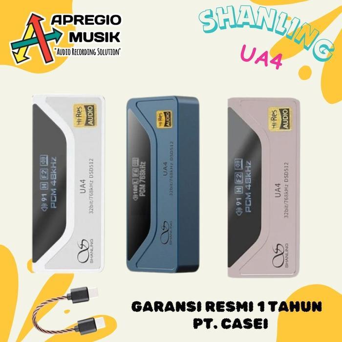 Shanling Ua4 Ua 4 Portable Usb Dac / Amplifier Terjamin