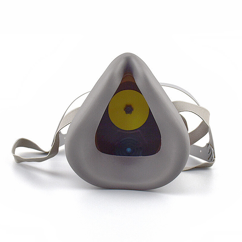 Chemical Gas Mask Half Face Respirator Carbon Filtering Cartridges Formaldehyde Painti Spray