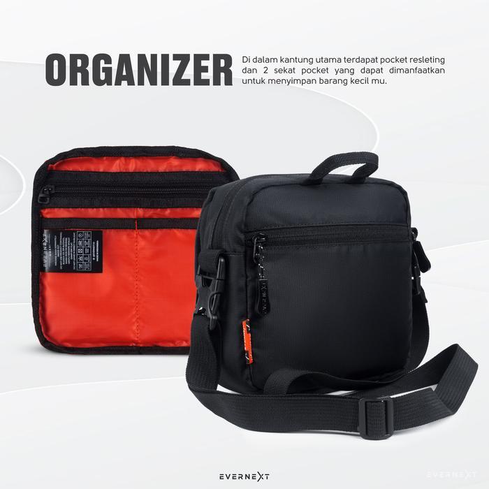 Tas Selempang Pria Evernext - Tas Selempang Pria Sling Bag Pria Tas Selempang Mini Pria Tas Bahu