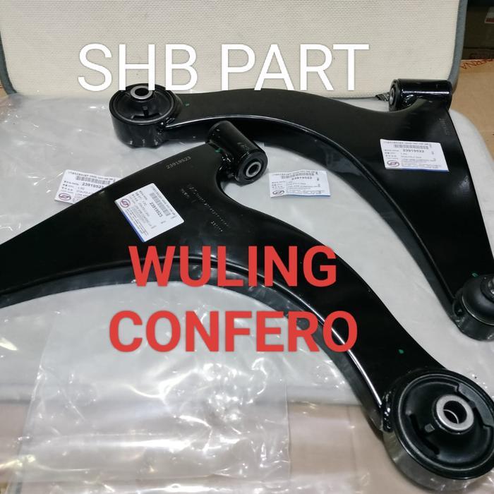 Low Arm Assy, Sayap Depan Komplit Bushing Ball Joint Wuling Confero Best Quality Baru Bergaransi 1Pc