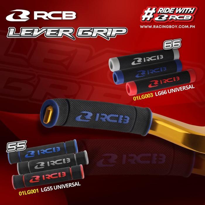 KARET TUAS HANDLE HANDEL REM KOPLING MOTOR RCB RACING BOY LEVER GRIP LG55