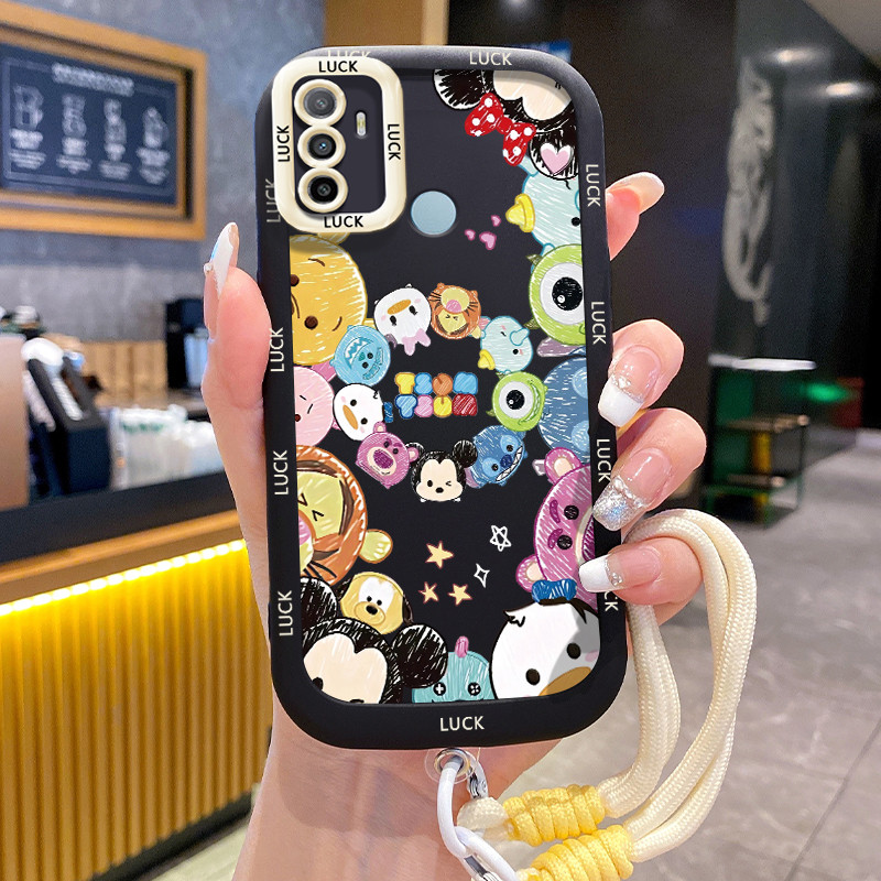 Casing Hp untuk OPPO A53 2020 A33 2020 A53s A32 A11s Case Casing pola Karakter kartun Kesing HP Sili