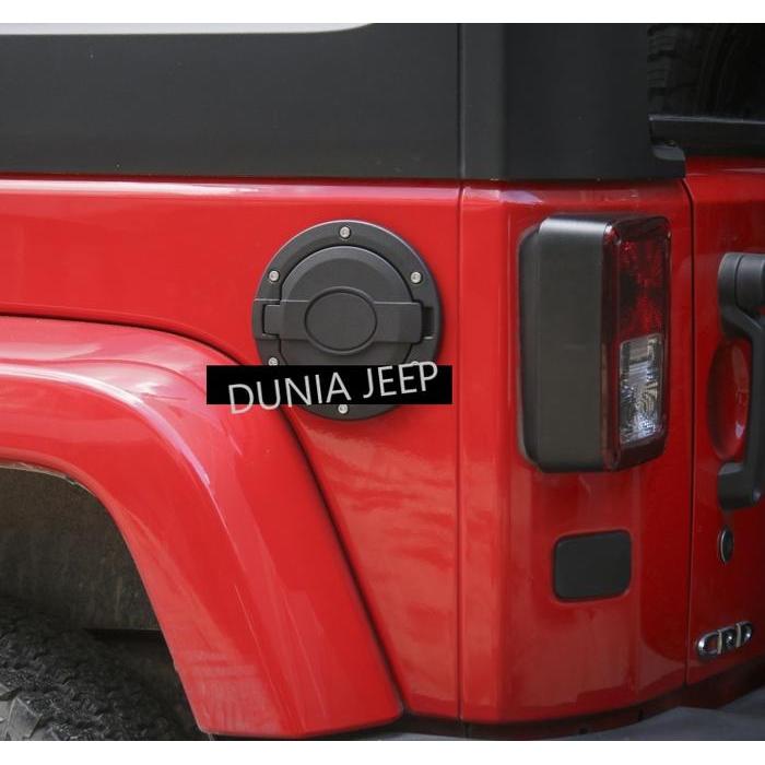 Cover Tutup Tangki Bensin Jeep Wrangler Rubicon JK