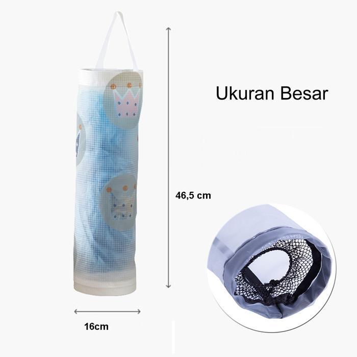 "New" Tempat Penyimpanan Kantong Plastik Kresek Dispenser Plastik Uk Besar