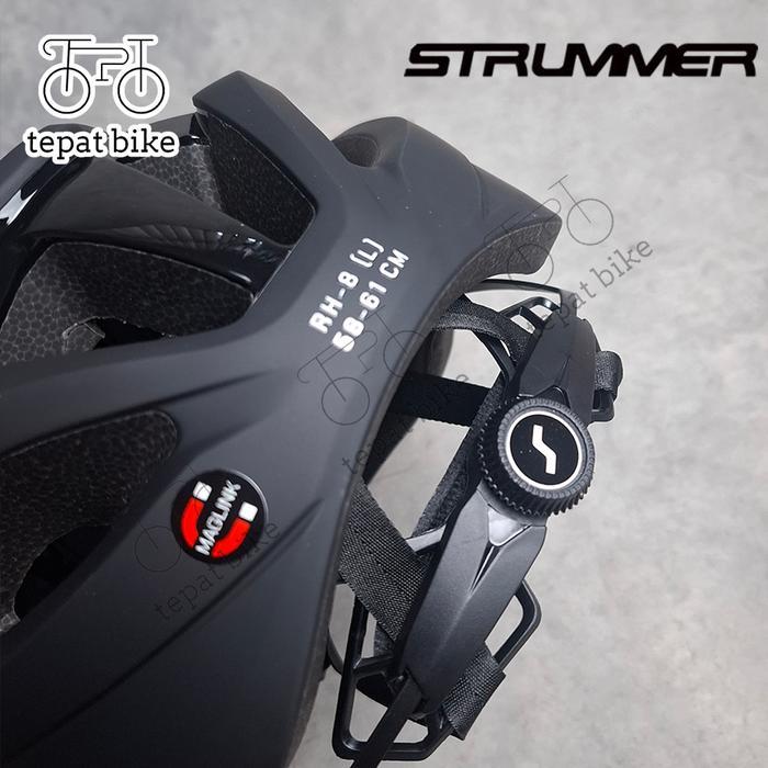 Helm Strummer Rh-8 Aero Wave For Roadbike Gravel Seli Fixie Mtb / Strummer Rh8