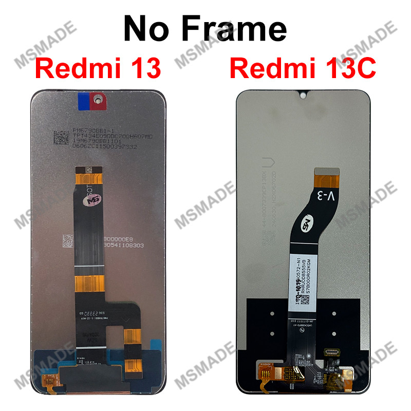 IPS" For Xiaomi Redmi 13 Display 2404ARN45A LCD Touch Screen Digitizer For Xiaomi Redmi 13C