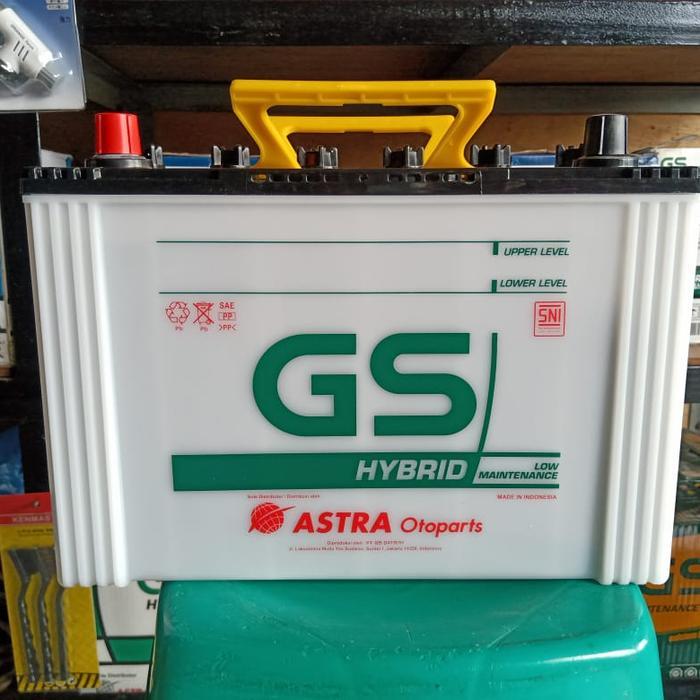 Premium AKI BATERAI MOBIL GENSET GS ASTRA HYBRID N70/65D31R(N 70)GARANSI 3 BLN