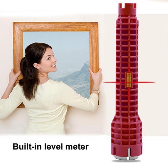 Kunci Pas 8In1-Installer Tool 8 In 1 Kran Keran Air Wastafel Cuci Piring Dapur Multi Fungsi
