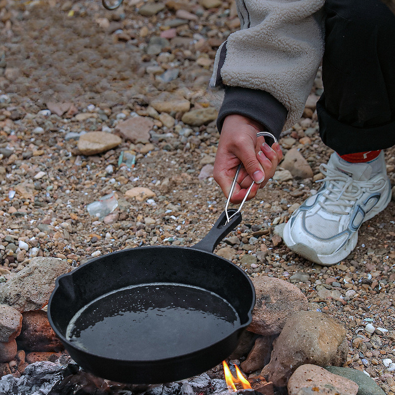 Camping Kettle Hanging Hook Camping Cooking Hanger Water Cup Pot Pan Cookware Holder Hanging Hooks O