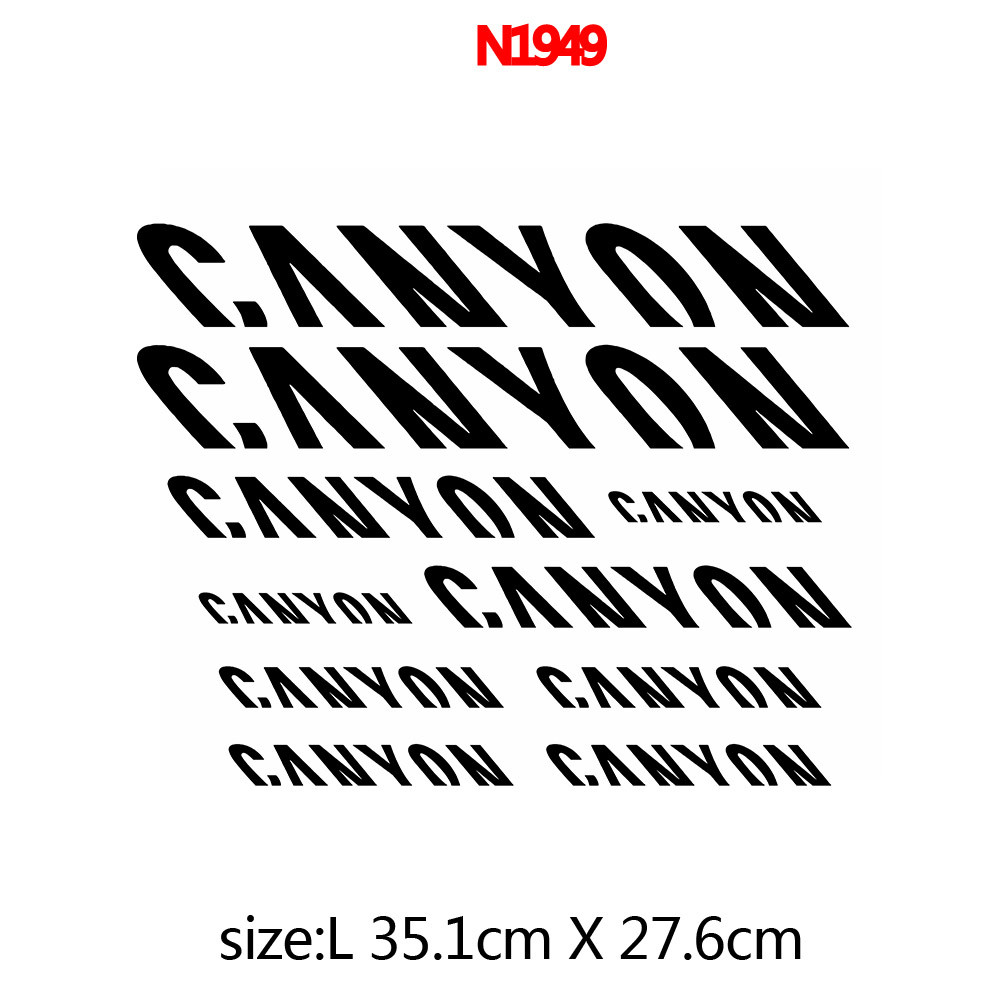 Reflective Canyon Stickers Cinelli for Road Bike Mountain Cycling Sticker MTB Bicycle Wheels Decal P
