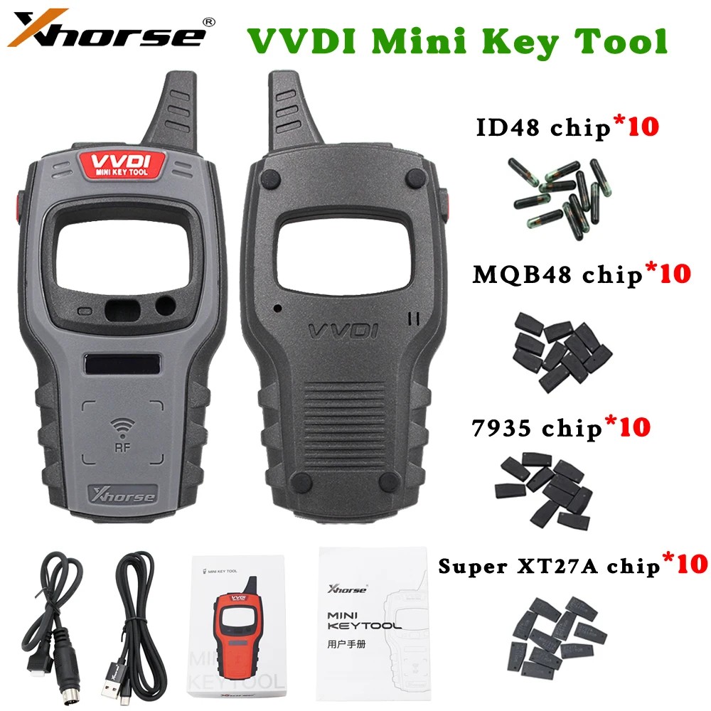 Xhorse VVDI Mini Key Tool Key Programmer Global Version Work with VVDI2 Key Tool Max / Pro