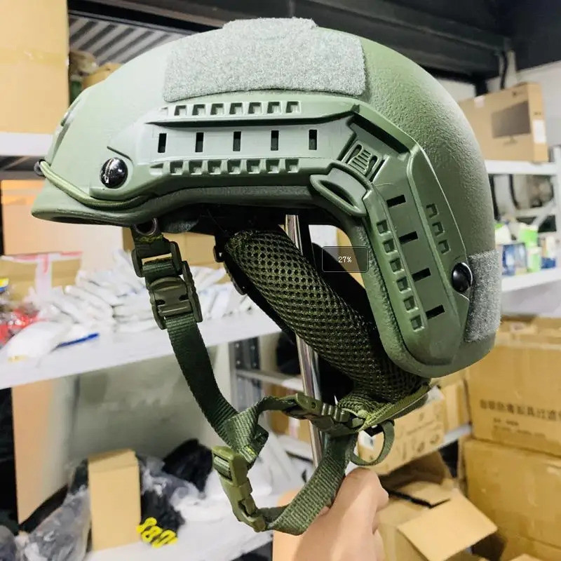 ACH High-Intensity Tactical Ballistic Helmet, Kevlar, High Quality, IIIA Level, Quick, Wendy