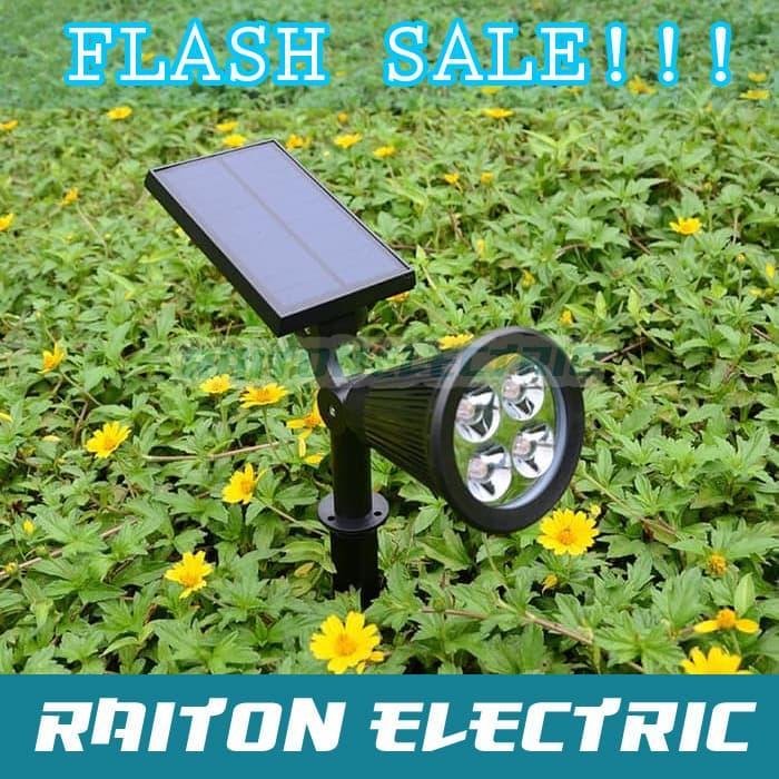 Lampu Sorot Taman Tenaga Surya / Lampu Sorot Solar Cell / Lampu Teras