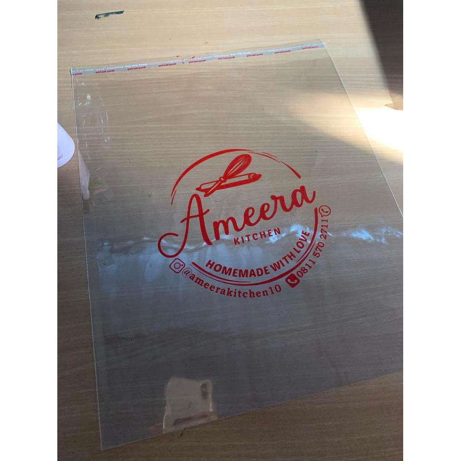 Samas07 sablon plastik roti tawar uk 30x35 dan 25x35 sablon kemasan roti murah