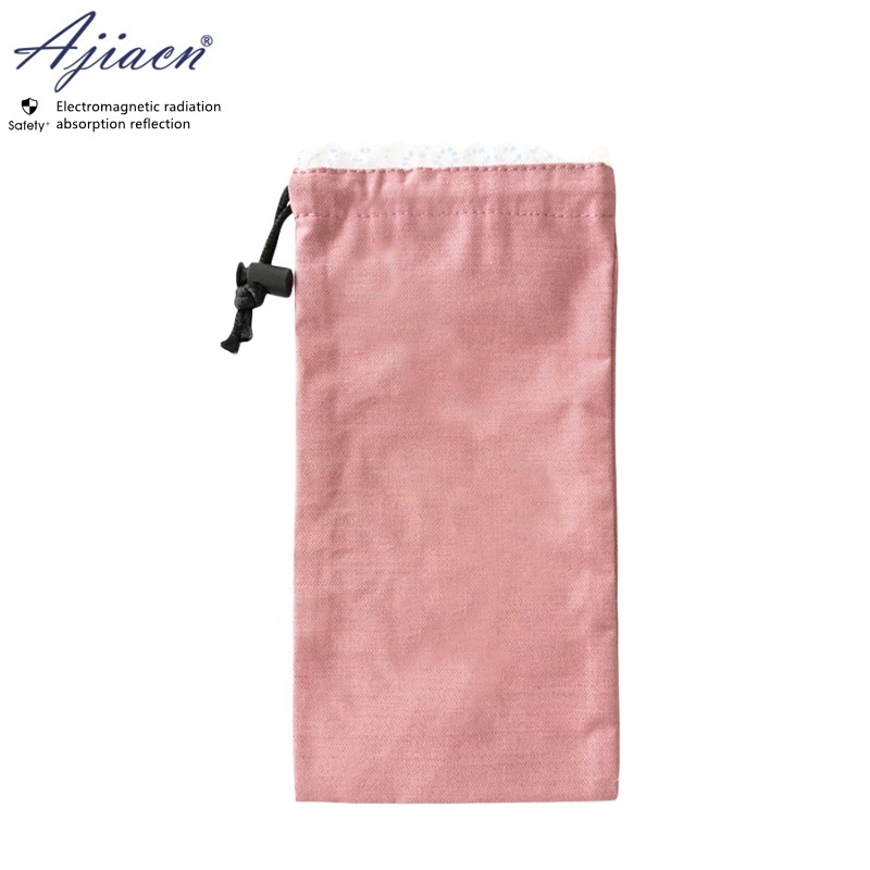 Genuine Electromagnetic radiation protective metal fiber fabric mobile phone bag Mobile phone EMF