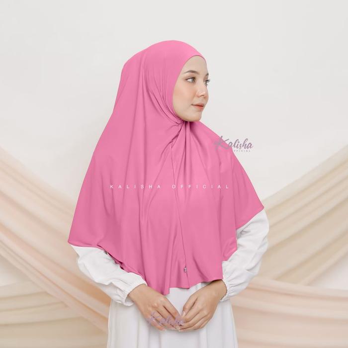 Sedia Hijab Zahira Zaida Dewasa Jumbo Panjang Jilbab Kerudung Bergo Muslim Wanita Syar'i Non Pet /