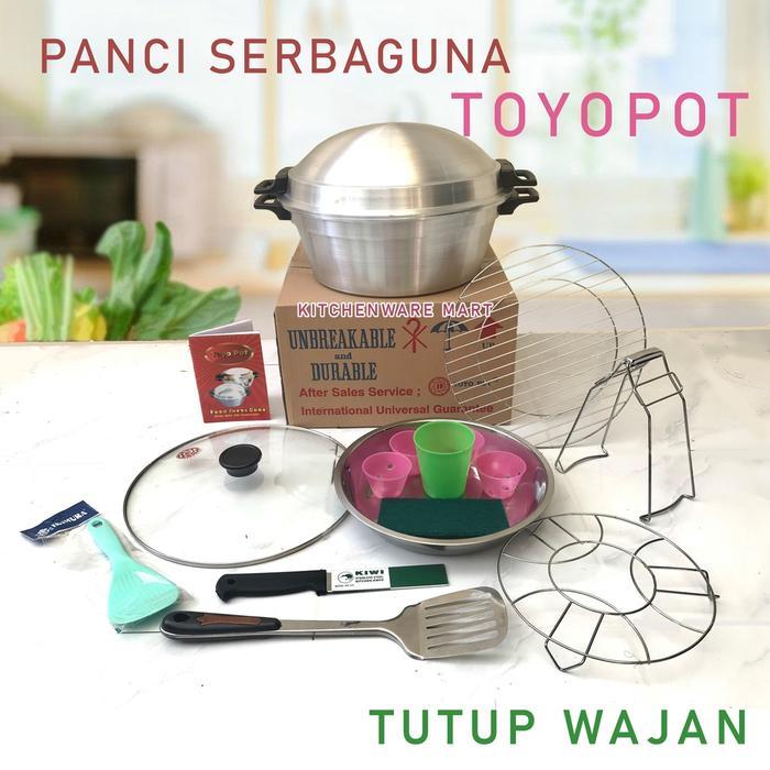 PANCI SEBAGUNA TUTUP WAJAN + KACA TOYOPOT - PANCI TATUNG - PANCI AJAIB