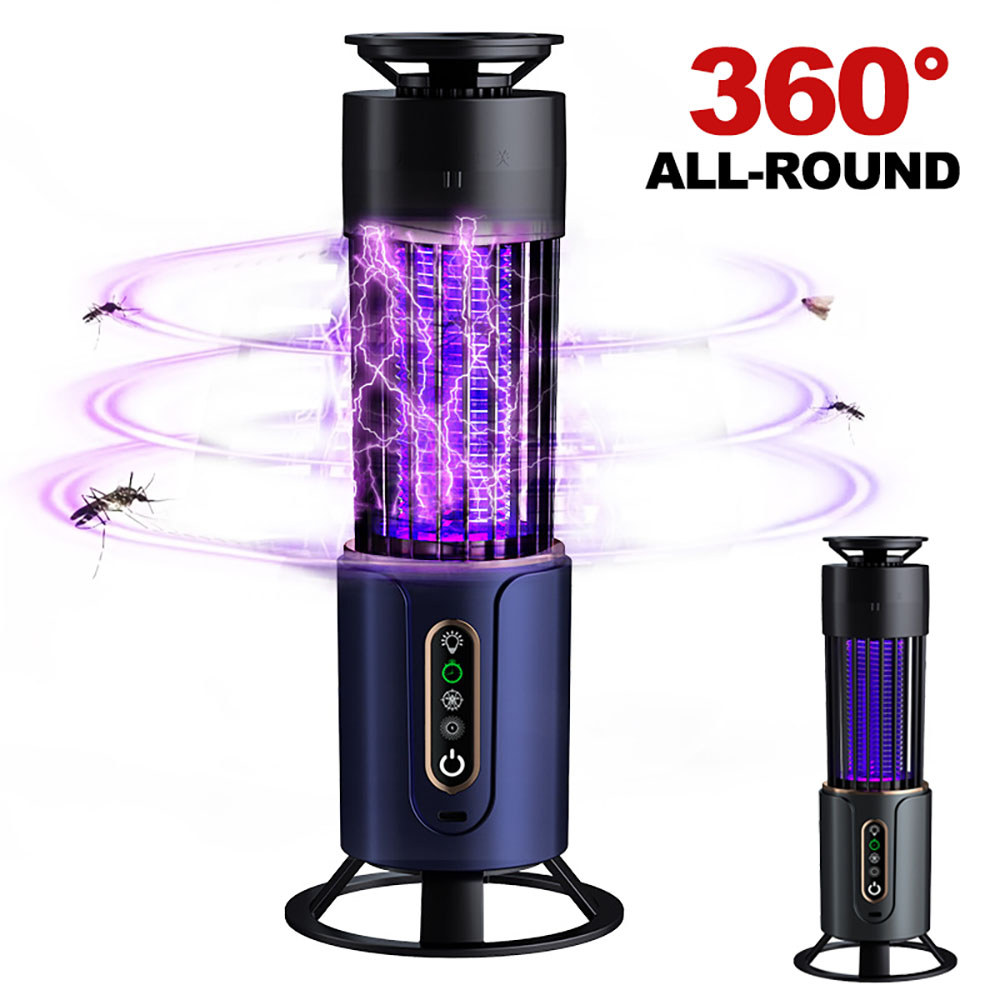 Mosquito Killer Lamp Bug Zapper Insect Fly Trap Camping Lantern USB Timing Insect Killer Repellent