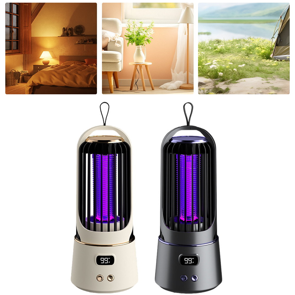 Mosquito Killer Lamp Electric Bug Zapper Portable Mosquito Trap Lamp Rechargeable Mosquito Repeller