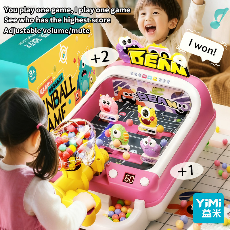 Pinball Machine for Kid, Desktop Pinball Machine - Fun Arcade Game for Kids & Adults Ages 6+,