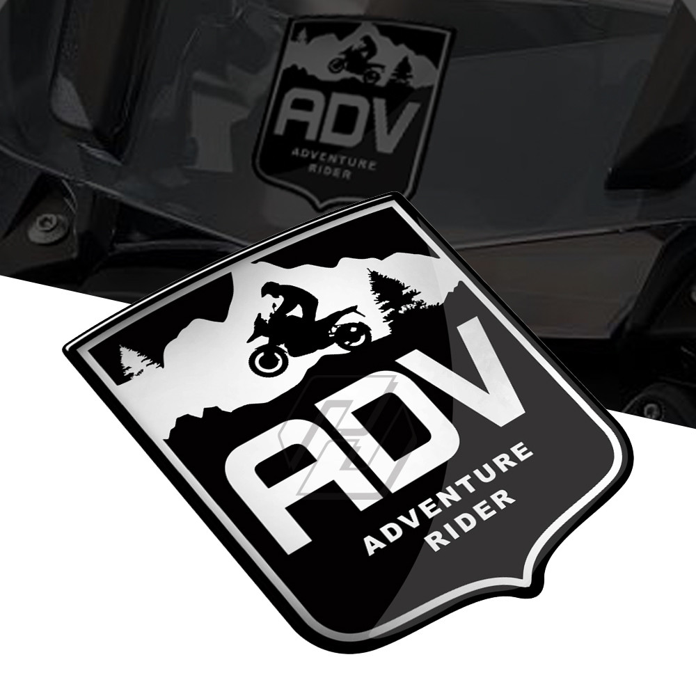 3D Motorcycle Decal Adventure Rider Sticker Case for BMW R1200GS R1250GS F850GS ADV for Honda X-ADV