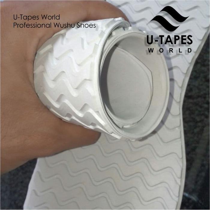 Hitam - Gold Uk. 30-45 U-Tapes World Sepatu Wushu Kungfu Taichi Shoes