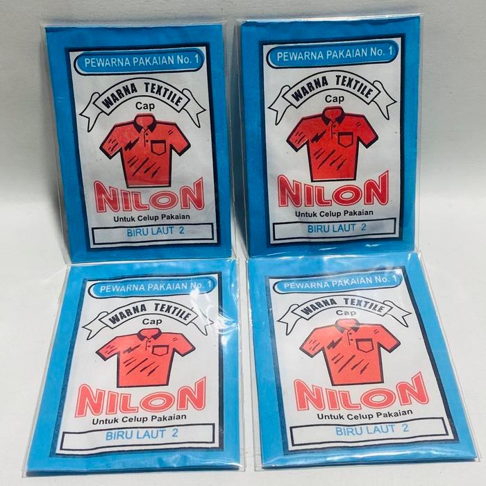 WANTEX / PEWARNA KAIN / PEWARNA PAKAIAN BIRU LAUT NO.2 / 1 PCS