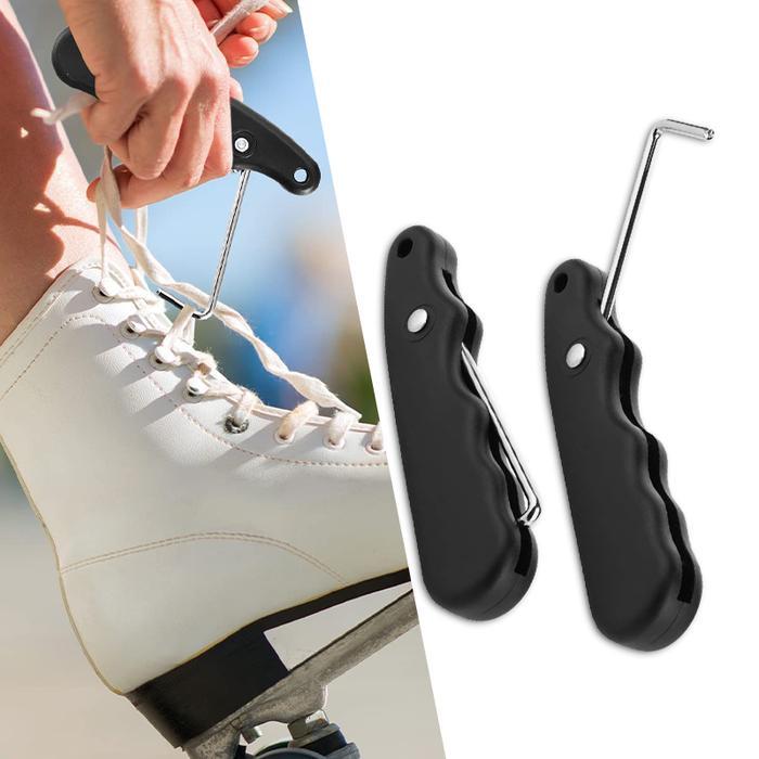 Sale Alat Tarik Tali Sepatu / Mengencangkan Tali Sepatu Ice Skating / Shoe Lace Tightener