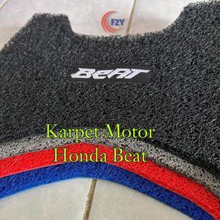 Karpet Motor Beat Karbu, Karpet Mie Beat Karbu, Alas Kaki Beat Karbu, Keset Beat Karbu Terlaris