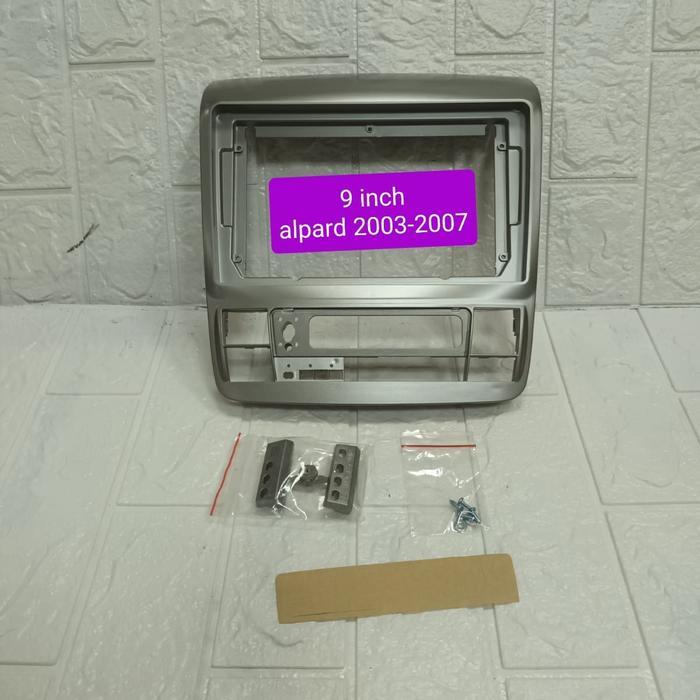 List Frame 9 Inch Headunit Android Alphard 2003-2007