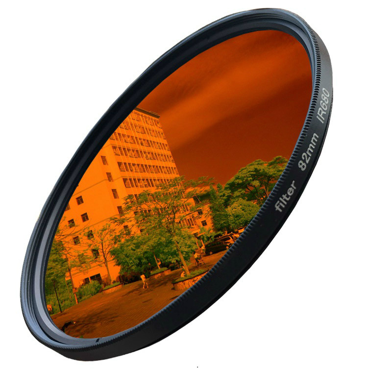 RYH 52-82mm Ir680 Ir720 Ir760 Ir850 Ir950 Infrared Infra-red Ir Filter 720nm Fun Artistic