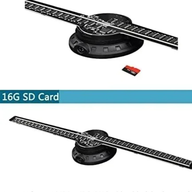 3D Hologram Fan 42CM 3D Holographic Projector Advertising Display Light HD Holographic Projector for