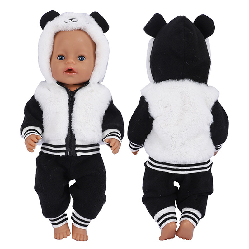 Baby Born Clothes 43 cm Doll Accessories Nenuco Clothing 17inch Doll Outfits New Born Baby Doll
