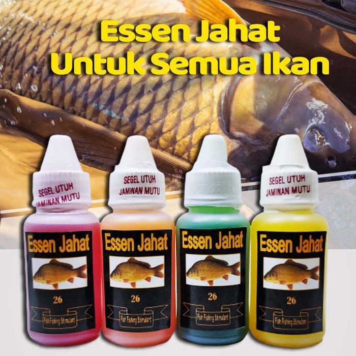 Essen Jahat. Umpan Ikan Mas. Oplosan Ikan Mas. Essen Oplosan 30 ml.