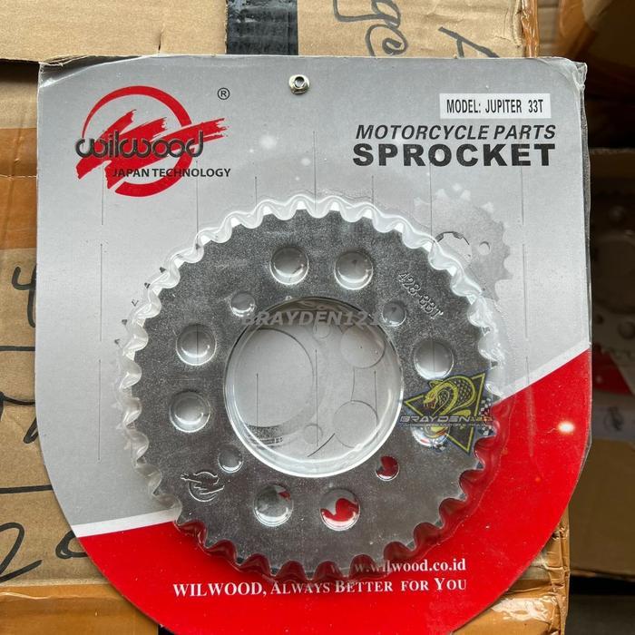 GEAR BELAKANG SSS RXK JUPITER F1ZR / GEAR BELAKANG RXK F1ZR JUPITER MODEL SSS MOTOR MOTORCYCLE